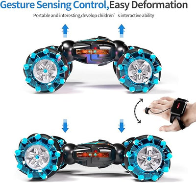 "360° Stunt 4WD RC Car - Gesture Sensor Off-Road Toy"